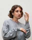 MAGLIONE FOREVER SWEATER GRIGIO / PERSONALIZZABILE