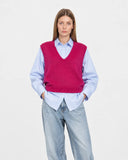GILET SCOLLO V / LANA