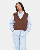 GILET SCOLLO V / LANA