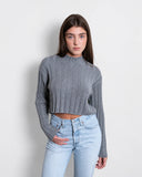 MAGLIONE CROP / COTONE