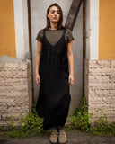 EVERYDAY SLIP DRESS / NERO