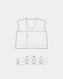 GILET SCOLLO V / LANA